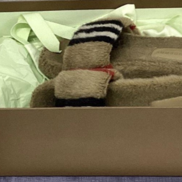 Burberry Hockley Faux Fur Slipper Sandal - Picture 3 of 9